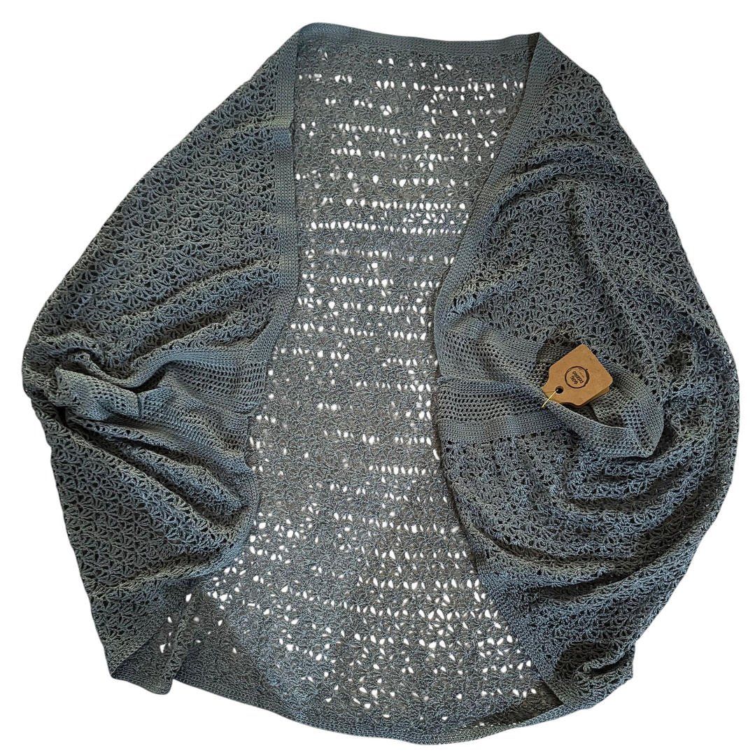 CHALECO  TEJIDO A CROCHET DISEÑO EXCLUSIVO 1