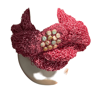 CUELLO DE SEDA TEJIDO A MANO DISEÑO EXCLUSIVO