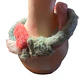 CUELLO DE LANA MOHAIR HECHO A MANO DISEÑO EXCLUSIVO - Miniatura 2