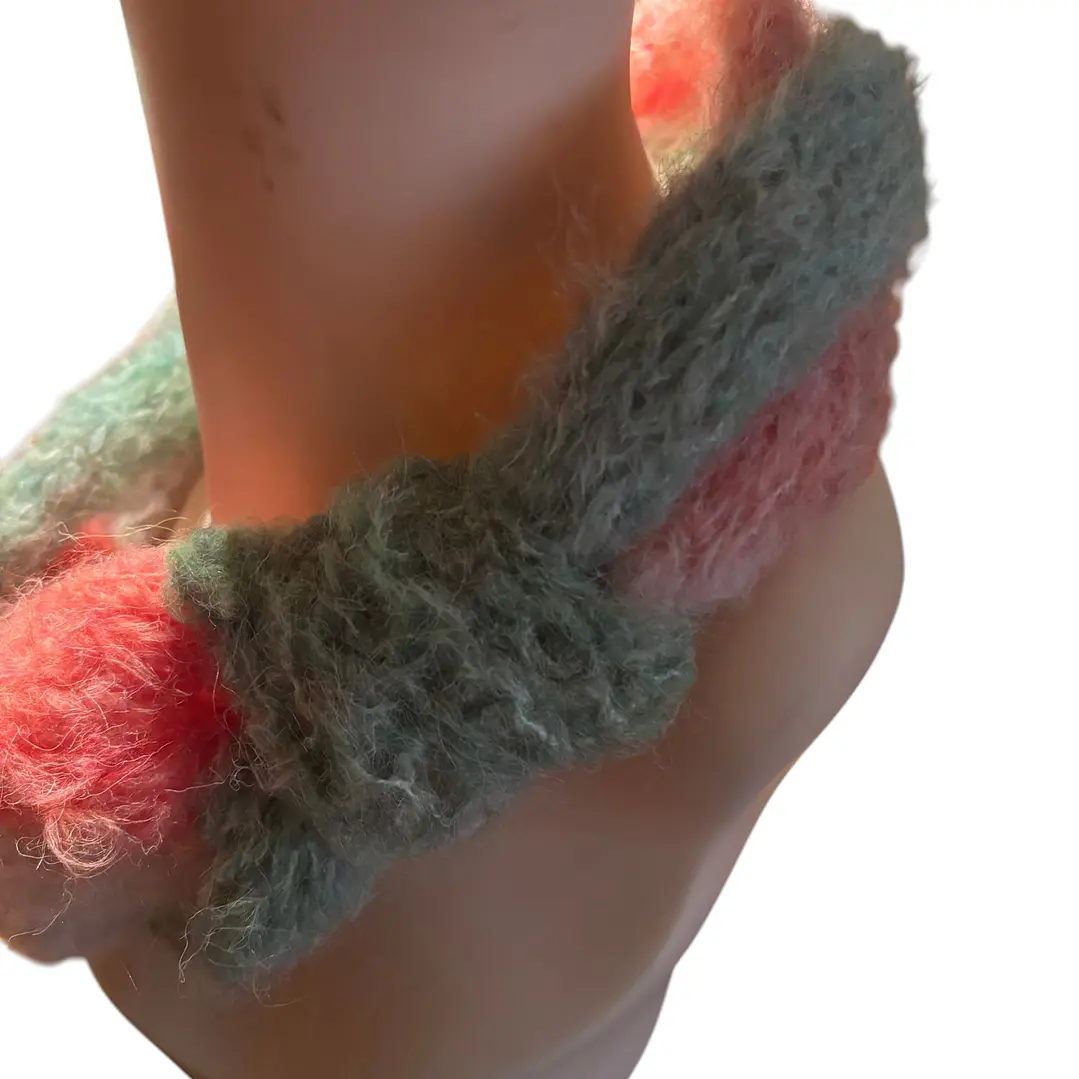 CUELLO DE LANA MOHAIR HECHO A MANO DISEÑO EXCLUSIVO 3