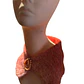 CUELLO DE LANA MOHAIR HECHO A MANO DISEÑO EXCLUSIVO - Miniatura 3