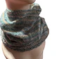CUELLO DE LANA MOHAIR y SEDA HECHO A MANO DISEÑO EXCLUSIVO - Miniatura 1