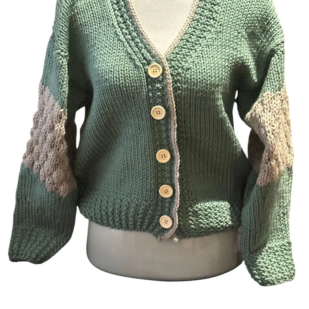 CHALECO DE ALPACA TEJIDO A MANO DISEÑO EXCLUSIVO 1