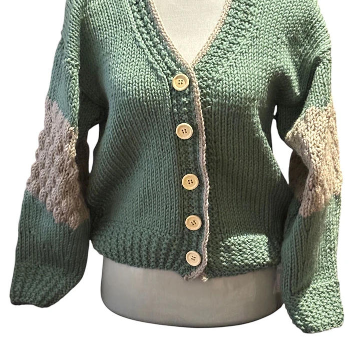 CHALECO DE ALPACA TEJIDO A MANO DISEÑO EXCLUSIVO 1