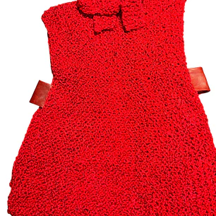 CHALECO TEJIDO A MANO DISEÑO EXCLUSIVO