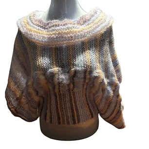 CHALECO DE LANA TEJIDO A MANO DISEÑO EXCLUSIVO