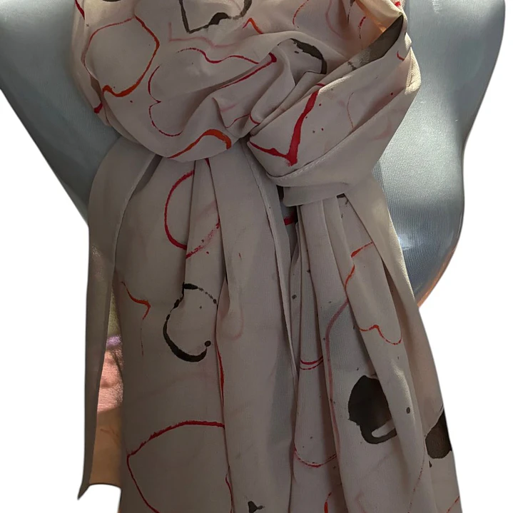 PAÑUELO DE VISCOSA HECHO A MANO DISEÑO EXCLUSIVO 2