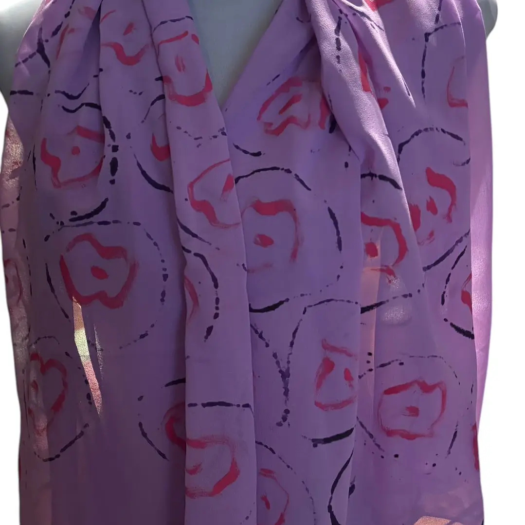 PAÑUELO DE VISCOSA HECHO A MANO DISEÑO EXCLUSIVO 2