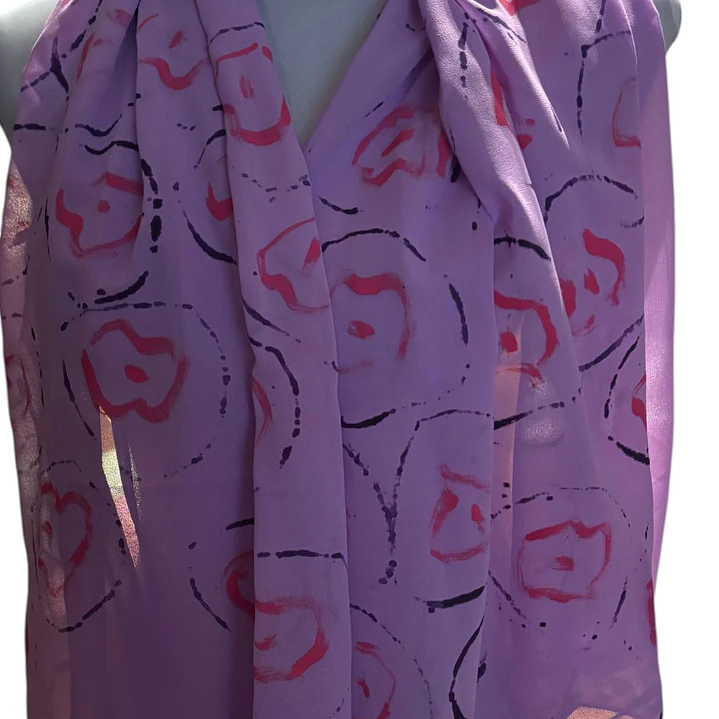 PAÑUELO DE VISCOSA HECHO A MANO DISEÑO EXCLUSIVO 2