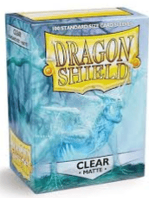 Protectores de cartas Dragon shield clear