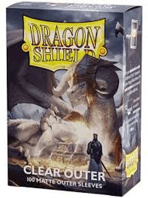 Protectores de cartas Dragon shield clear outer