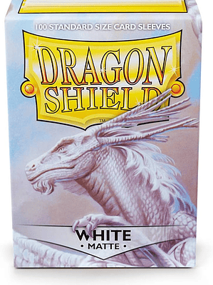 Protectores de cartas Dragon shield white