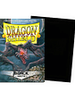 DRAGON SHIELD - SLEEVES STANDARD SIZE MATTE (100) - BLACK - Miniatura 2