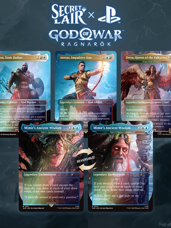 Secret Lair x God of War: Norse FOIL 1