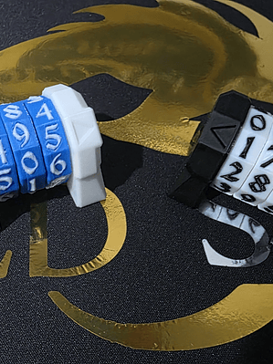 Contador de vidas 3d