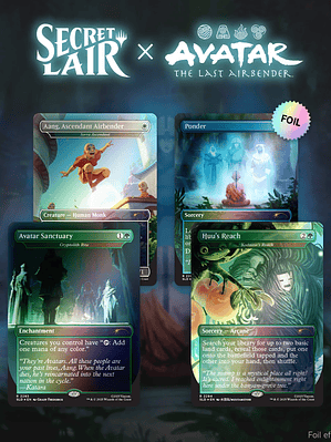 Secret Lair x Avatar: The Last Airbender | A Lot to Learn Foil Edition