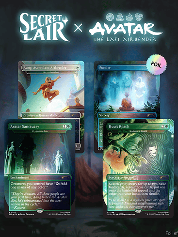 Secret Lair x Avatar: The Last Airbender | A Lot to Learn Foil Edition 1