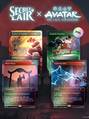 Secret Lair x Avatar: The Last Airbender | Everything Changed Foil Edition