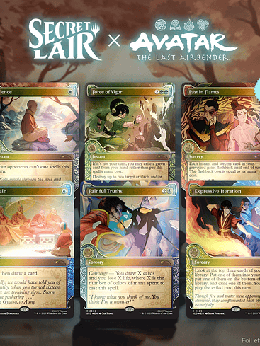 Secret Lair x Avatar: The Last Airbender | One with the Elements Foil Edition 1