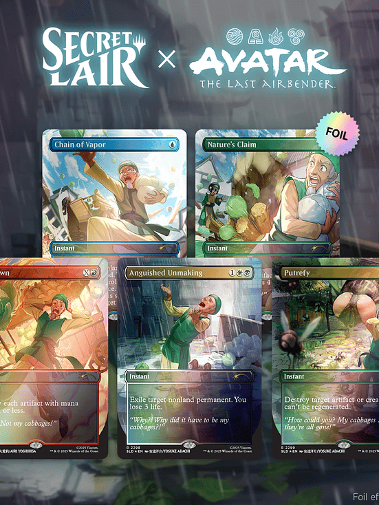 Secret Lair x Avatar: The Last Airbender | My Cabbages! Foil Edition 1