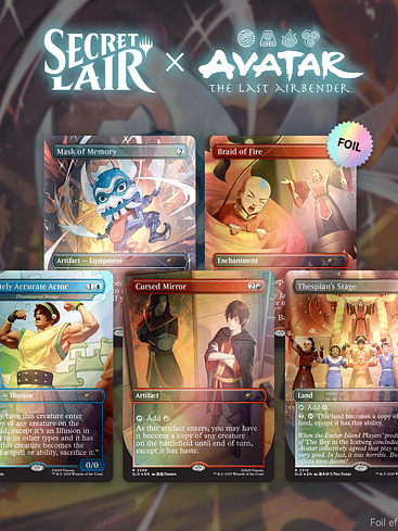 Secret Lair x Avatar: The Last Airbender | The Ember Island Players Foil Edition 1