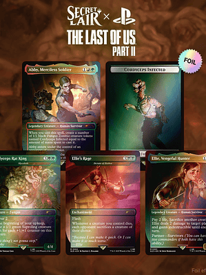 Secret Lair x The Last of Us Part II Foil Edition