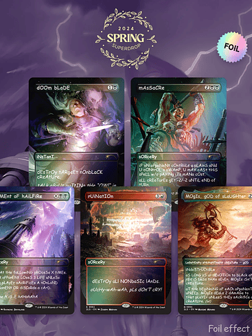 sAnS mERcY Foil Edition 1