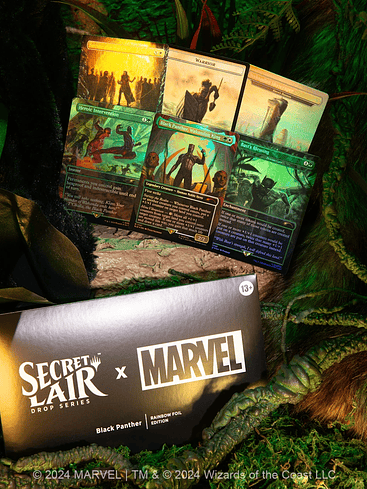 Secret Lair x Marvel's Black Panther Foil Edition 1