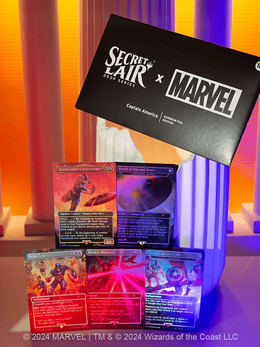 Secret Lair x Marvel's Captain America Foil Edition 1