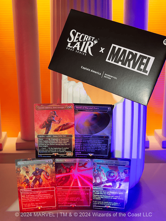 Secret Lair x Marvel's Captain America Foil Edition 1