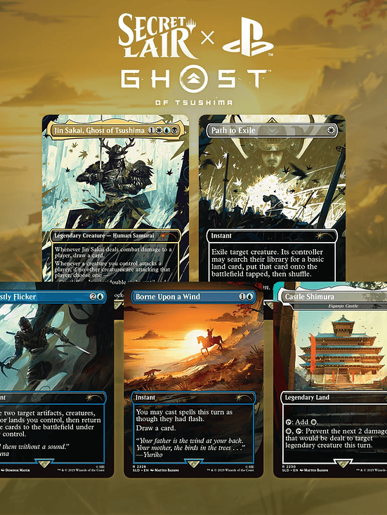 Secret Lair x Ghost of Tsushima 1