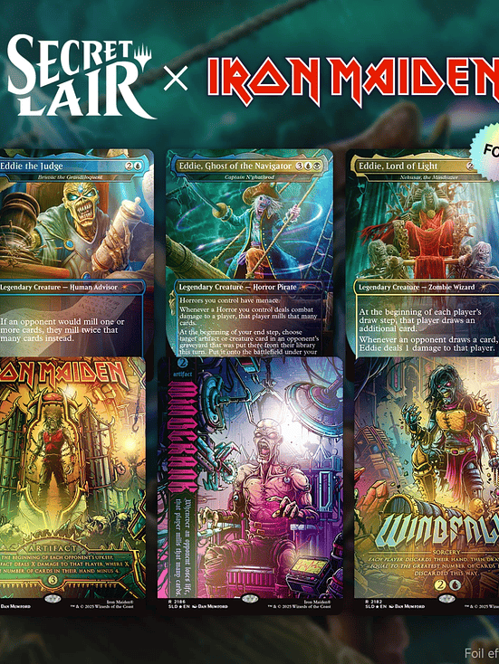 Secret Lair x Iron Maiden: Eddie Unchained​ 1