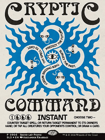 PROMO Cryptic Command Magic FOIL SECRET LAIR 1