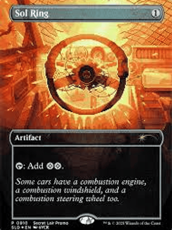 Sol Ring (0910) (Rainbow Foil) - Secret Lair Drop Series (SLD) 1