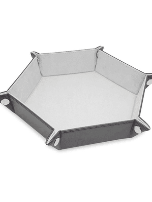 BCW - DICE TRAY - HEXAGON - WHITE