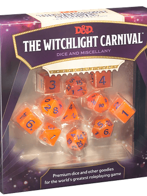 Dice D&D The Witchlight Carnival Dice & Miscellany