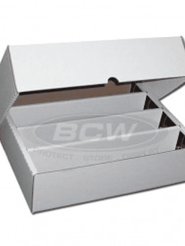 3200 COUNT STORAGE BOX FULL LID - WHITE 1