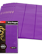 SIDE LOADING 18-POCKET PRO PAGES - PURPLE - Miniatura 2
