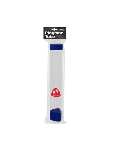 BCW - PLAYMAT TUBE WITH DICE CAP - BLUE 3