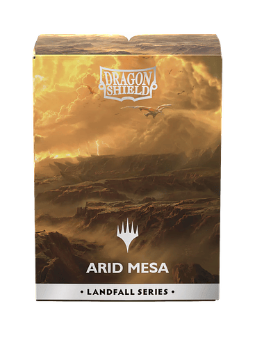 DRAGON SHIELD -MATTE DUAL ART SLEEVES - 'LANDFALL SERIES - ARID MESA 1