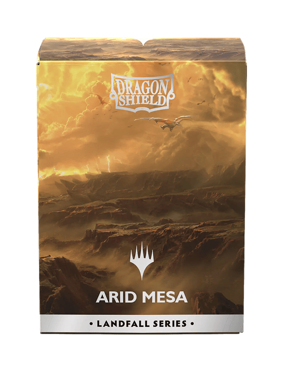 DRAGON SHIELD -MATTE DUAL ART SLEEVES - 'LANDFALL SERIES - ARID MESA 1