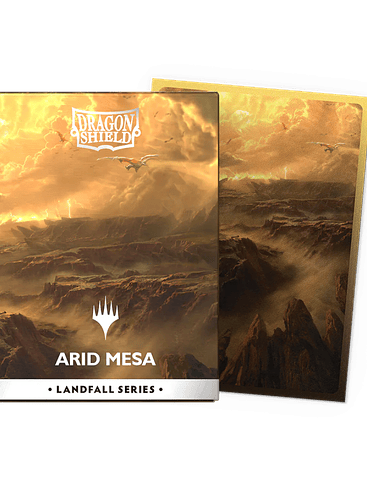 DRAGON SHIELD -MATTE DUAL ART SLEEVES - 'LANDFALL SERIES - ARID MESA 2
