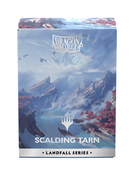 DRAGON SHIELD -MATTE DUAL ART SLEEVES - 'LANDFALL SERIES - SCALDING TARN 1