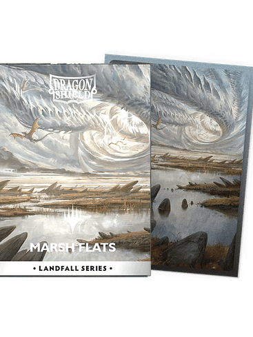DRAGON SHIELD -MATTE DUAL ART SLEEVES - 'LANDFALL SERIES - MARSH FLATS' 2