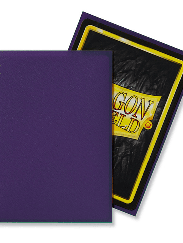 DRAGON SHIELD -SLEEVES STANDARD SIZE MATTE 100 - PURPLE 2