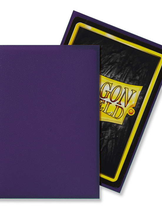 DRAGON SHIELD -SLEEVES STANDARD SIZE MATTE 100 - PURPLE 2