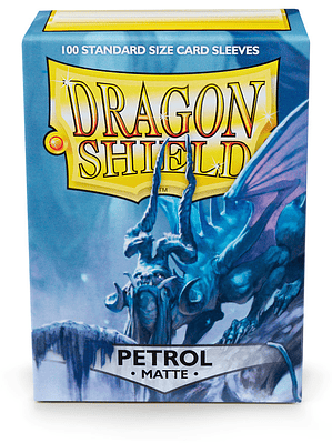 DRAGON SHIELD -DRAGON SHIELD - SLEEVES STANDARD SIZE MATTE (100) - PETROL