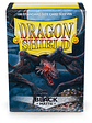 DRAGON SHIELD - SLEEVES STANDARD SIZE MATTE (100) - BLACK - Miniatura 1