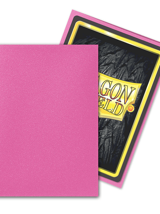DRAGON SHIELD - SLEEVES STANDARD SIZE MATTE (100) - PINK DIAMOND 2