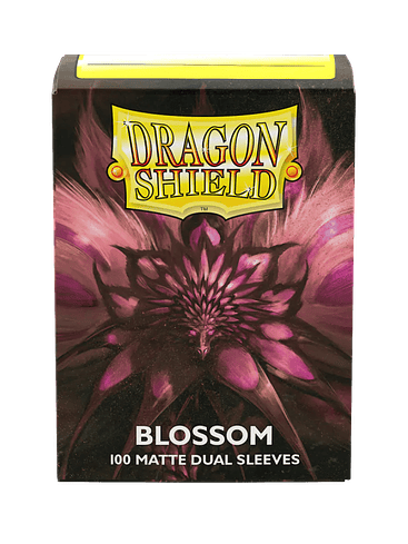 DRAGON SHIELD - SLEEVES STANDARD SIZE MATTE DUAL (100) - BLOSSOM 1